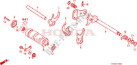 GEARSHIFT DRUM for Honda CRF 230 F 2010