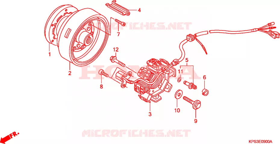 ALTERNATOR Honda MOTO 230 CRF 2006  CRF230F6