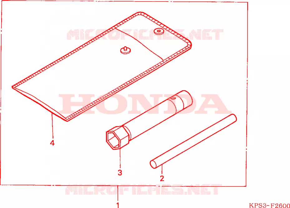 TOOL Honda MOTO 230 CRF 2003  CRF230F3