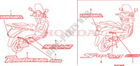 STICKERS for Honda S WING 150 FES SPECIAL 2007