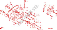LEFT HAND CRANKCASE COVER for Honda CRF 250 R RED 2009