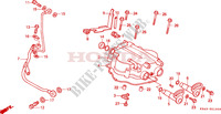 CYLINDER HEAD COVER for Honda CN 250 HELIX 1986