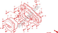 RIGHT CRANKCASE COVER for Honda CRF 250 X 2010