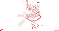 CYLINDER HEAD COVER for Honda CRF 150 R 2007
