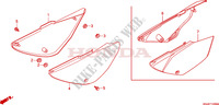 SIDE COVERS for Honda CRF 100 2010