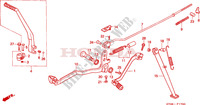KICK STARTER ARM   BRAKE PEDAL   GEAR LEVER for Honda XR 200 R 2002