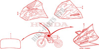 MARK (3) for Honda XR 200 R 1997