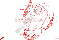 FRONT COWL for Honda CH 125 SPACY 1996