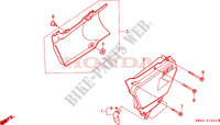 SIDE COVERS for Honda NX 250 1993
