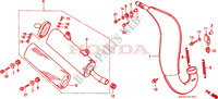 EXHAUST (2) for Honda CR 125 R 1997