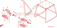 STAND   FOOT REST for Honda CR 125 R 1990