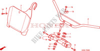 HANDLEBAR for Honda CR 125 R 2000