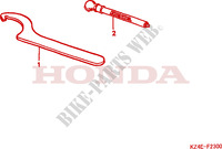 TOOL for Honda CR 125 R 2000