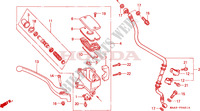 FRONT BRAKE MASTER CYLINDER (VT1100CV/CW/C2) for Honda VT 1100 SHADOW C2 1995