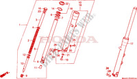 FRONT FORK (VT1100C2) for Honda VT 1100 SHADOW C2 1997