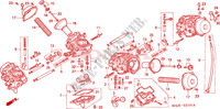 CARBURETOR (COMPONENT PARTS) for Honda ST 1100 ABS 2001
