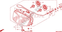HEADLIGHT for Honda PAN EUROPEAN ST 1100 ABS 2000