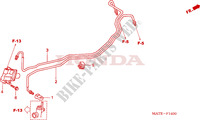 BRAKE CONTROL VALVE for Honda CBR 1100 SUPER BLACKBIRD 2005