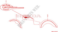 STICKERS for Honda SHADOW VT 750 1997