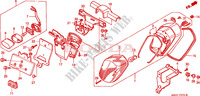 TAILLIGHT (2) for Honda VT 1100 SHADOW C3 2000