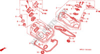 CYLINDER HEAD COVER for Honda DEAUVILLE 650 1998