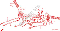 LEVER   SWITCH   CABLE for Honda DEAUVILLE 650 34HP 2004