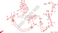 WATER HOSE for Honda DEAUVILLE 650 2000