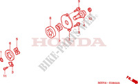 OIL PUMP for Honda XR 650 Kumamoto factory 2003