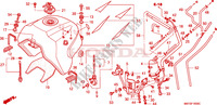 FUEL TANK for Honda XL 1000 VARADERO ABS 2005