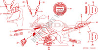 STRIPE (CBR600FR2) for Honda CBR 600 2002