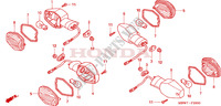INDICATOR for Honda CBR 600 F RED 2007