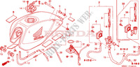 FUEL TANK (CB600F3/4/5/6) for Honda CB 600 F HORNET 34HP 2003
