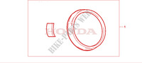 METER RING for Honda CB 600 S HORNET 34HP 2002