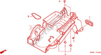 REAR FENDER (CB600F2/F22) for Honda CB 600 S HORNET 34HP 2002