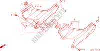 SIDE COVERS (CB600F3/4/5/6) for Honda CB 600 F HORNET WAKIZASHI 2006