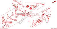 TAILLIGHT (CB600F3/4/5/6) for Honda CB 600 F HORNET 34HP 2004
