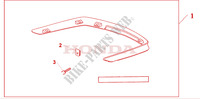 SPOILER TR*R287M* for Honda GL 1800 GOLD WING ABS 30TH 2005