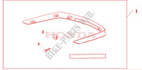 SPOILER T*PB356M* for Honda GL 1800 GOLD WING ABS 30TH 2005