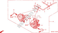 CARBURETOR (ASSY.) for Honda TRANSALP 650 34cv 2004