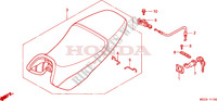 SEAT for Honda CB 1100 X11 2001