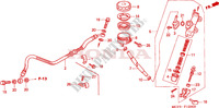 REAR BRAKE MASTER CYLINDER  for Honda VTR 1000 SP1 100CV 2000