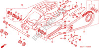 SWINGARM (VTR1000SPY/1) for Honda VTR 1000 SP1 RC51 2000