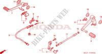 PEDAL for Honda CBR 929 RR FIREBLADE 2000