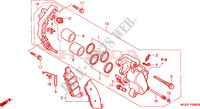 FRONT BRAKE CALIPER for Honda VT 1100 SHADOW C2 2000