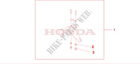HEAD LIGHT VISOR for Honda SHADOW VT 750 SPIRIT D 2001
