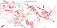 LEFT FRONT BRAKE CALIPER for Honda PAN EUROPEAN 1300 ABS 2010