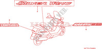 STICKERS for Honda SILVER WING 600 ABS 2004