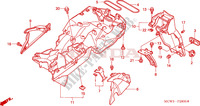 REAR FENDER for Honda VFR 800 ABS INTERCEPTOR 2003