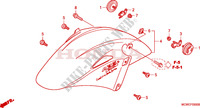FRONT FENDER for Honda VFR 800 VTEC ABS 2007