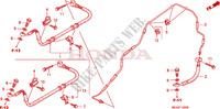 BRAKE LINES for Honda VTX 1300 2004